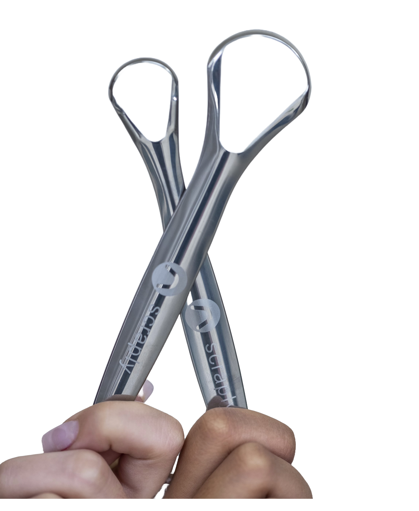 3 in 1 Stainless Steel Tongue Scrapers